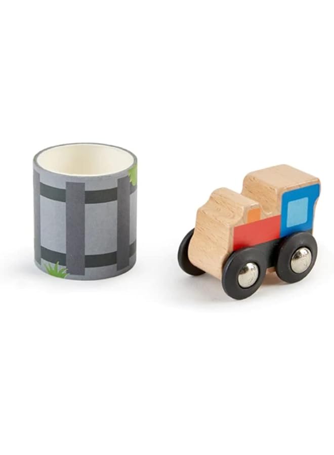 Hape Tape And Roll Train