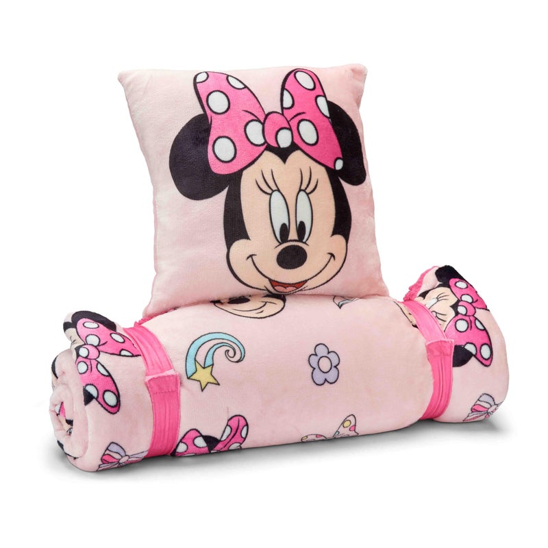Northwest Minnie Mouse Silk Touch Sherpa Slumber Bag, 27" x 56", Favorite Things - Image 4