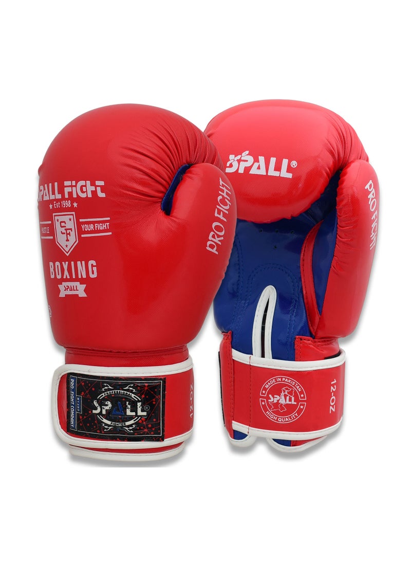 Spall Boxing Gloves for Hand Protection Muay thai fitness Boxcercise parring kickboxing light weight punching bag and training ideal for women &men gents & ladies - Image 1