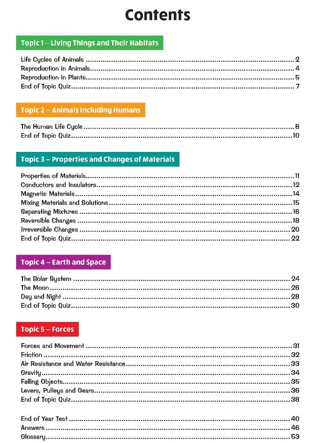 null - KS2 Science Year 5 Targeted Question Book (includes answers) - Image 1