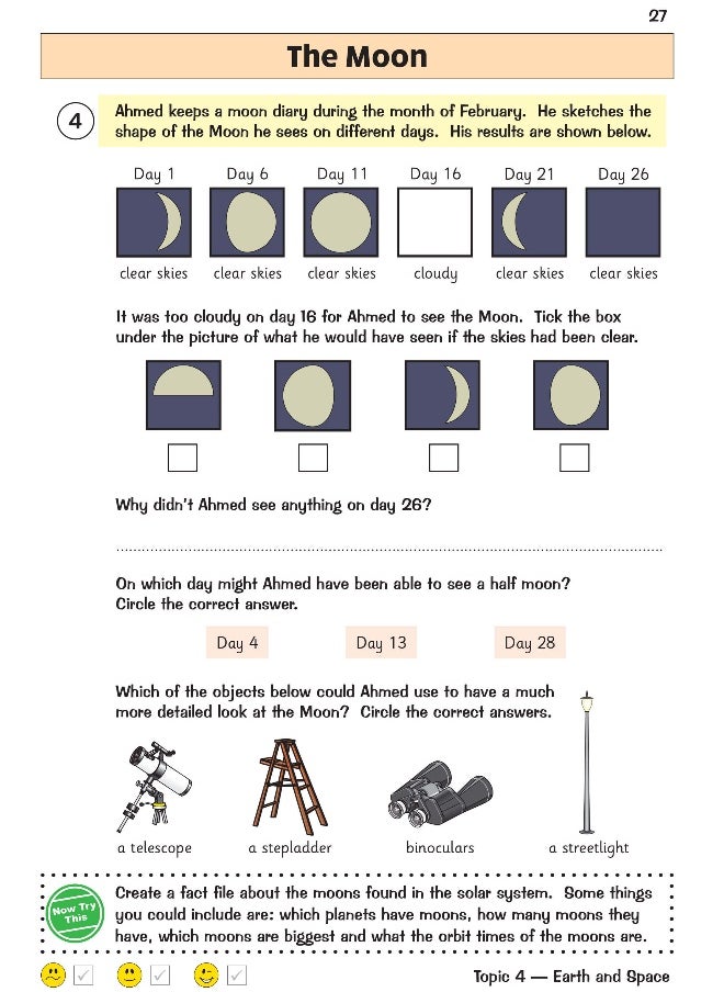 null - KS2 Science Year 5 Targeted Question Book (includes answers) - Image 1