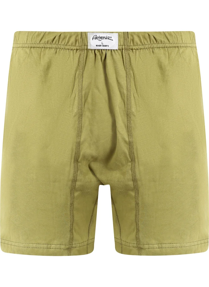 Akbeniz Men's Cotton Underpants Khaki 40130