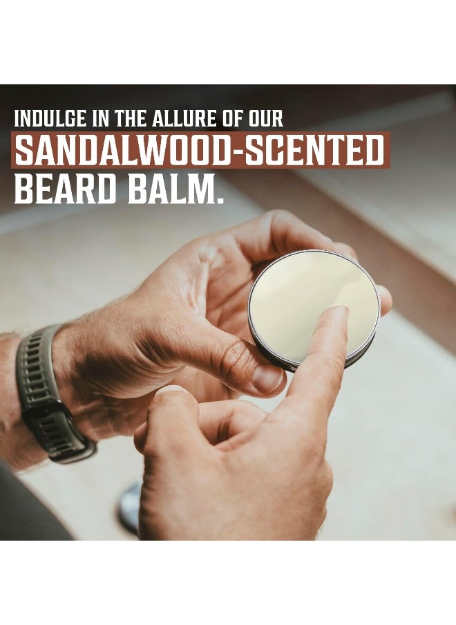 Viking Revolution - Beard Balm With Sandalwood Scent And Argan & Jojoba Oils - Image 1
