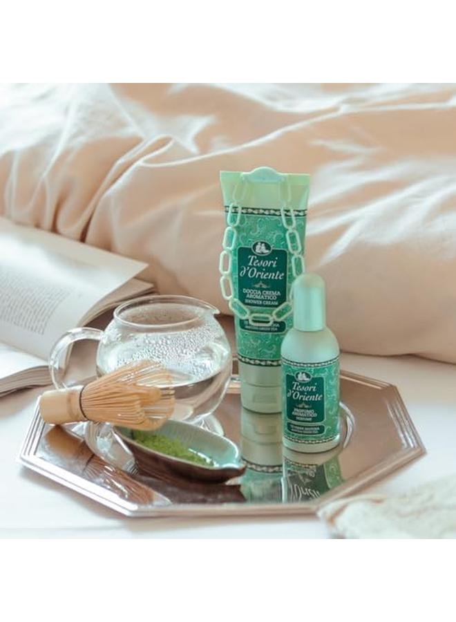 تيسوري دي أورينتي عطر إيطالي 100 مل ماتشا شاي أخضر تيسوري دوريانت عطر إيطالي 100 مل شاي ماتشا أخضر - Image 3