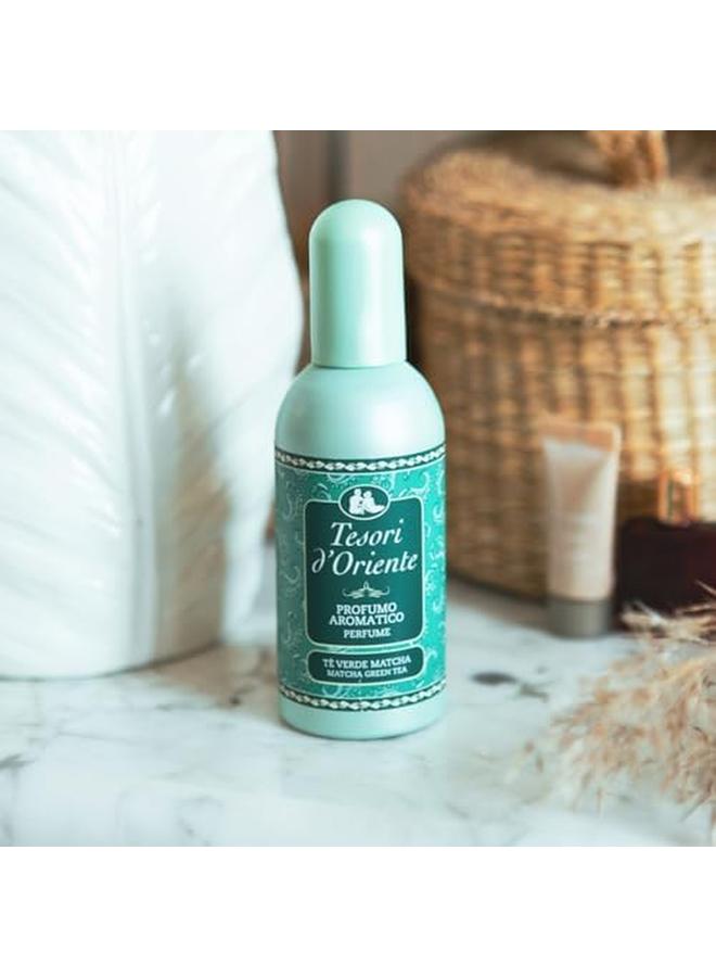 تيسوري دي أورينتي عطر إيطالي 100 مل ماتشا شاي أخضر تيسوري دوريانت عطر إيطالي 100 مل شاي ماتشا أخضر - Image 2