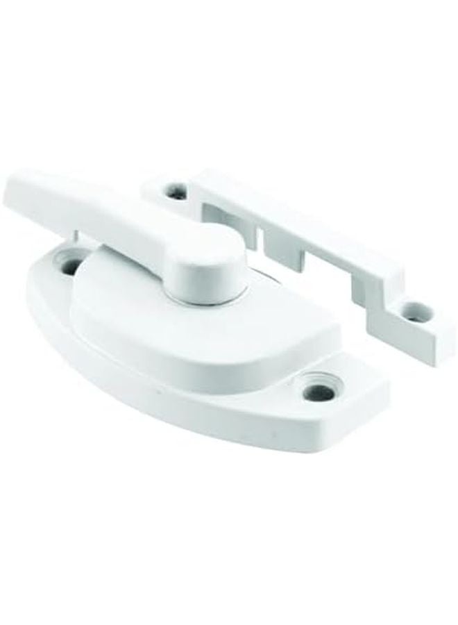 White Die Cast Window Frame Lock For Vertical Installation - Image 2