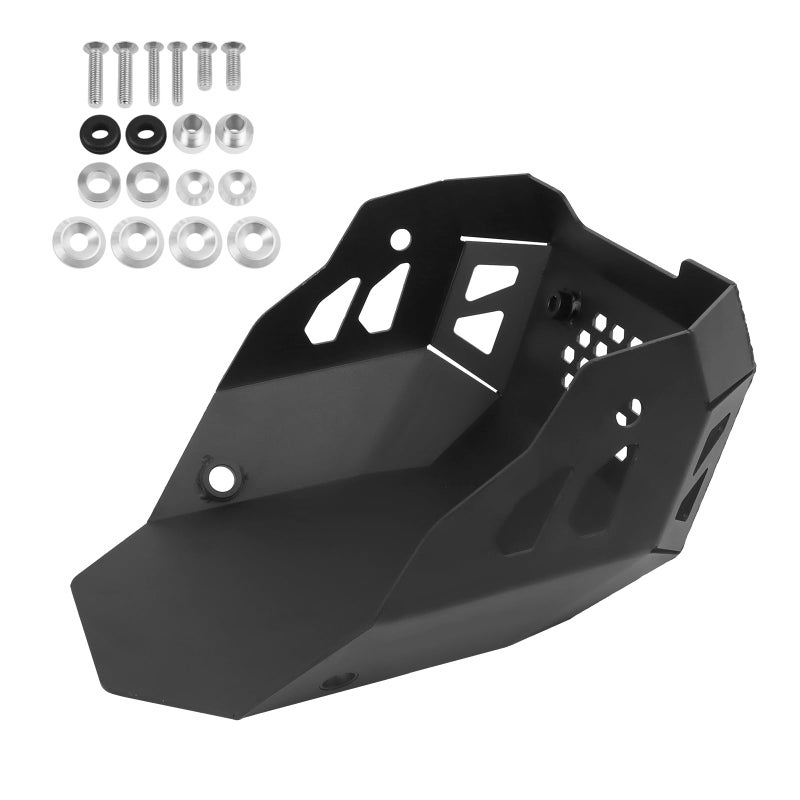 CHIFUN Motorcycle Engine Skid Plate Accessories Replacement for CFMOTO CF 450MT CF450MT MT450 MT 450 2024 2025 2026 Motorcycle Lower Engine Guard Chassis Belly PanBlack