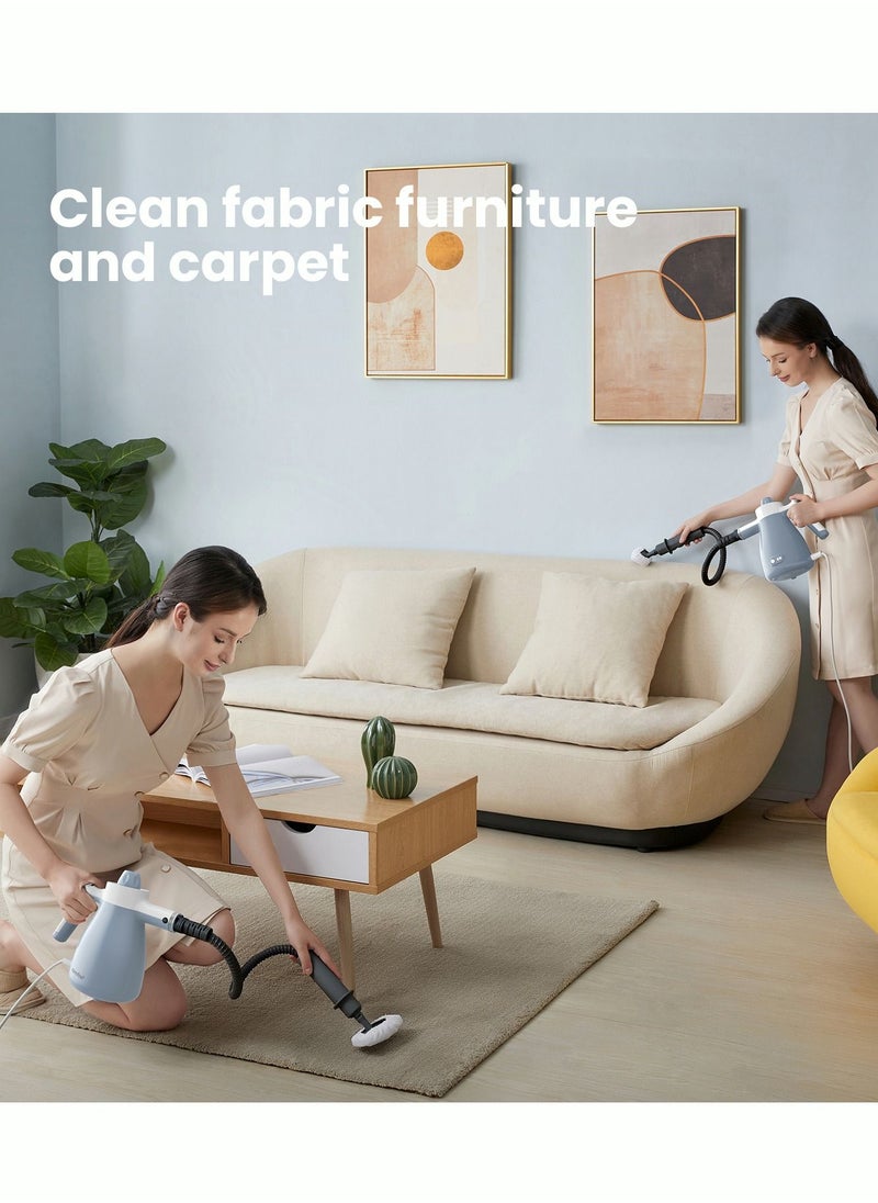 Comfee' - Steam Cleaner, Portable, Handheld Water Cleaner Powerful and Multipurpose, Kills 99.9% of Germs for Car, House, Kitchen, Carpet, Window Stains, Blue - Image 1