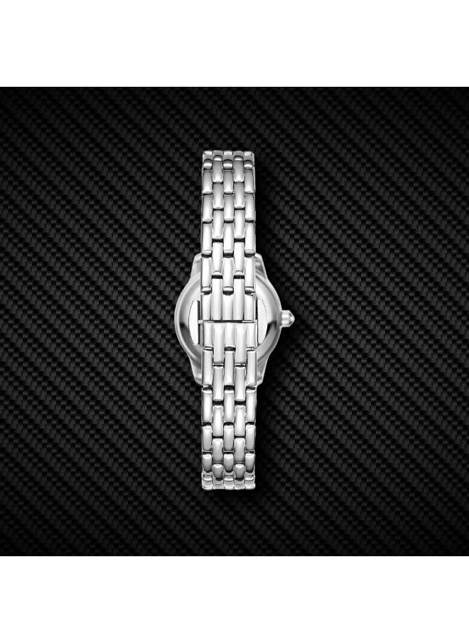KENNETH SCOTT Women's Analog Display Watch With Silver Stainless Steel Strap - K25511-SBSL  - Image 5