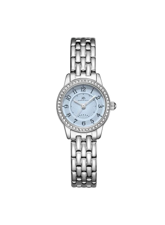 KENNETH SCOTT Women's Stainless Steel Analog Watch K25511-SBSL - 23 mm