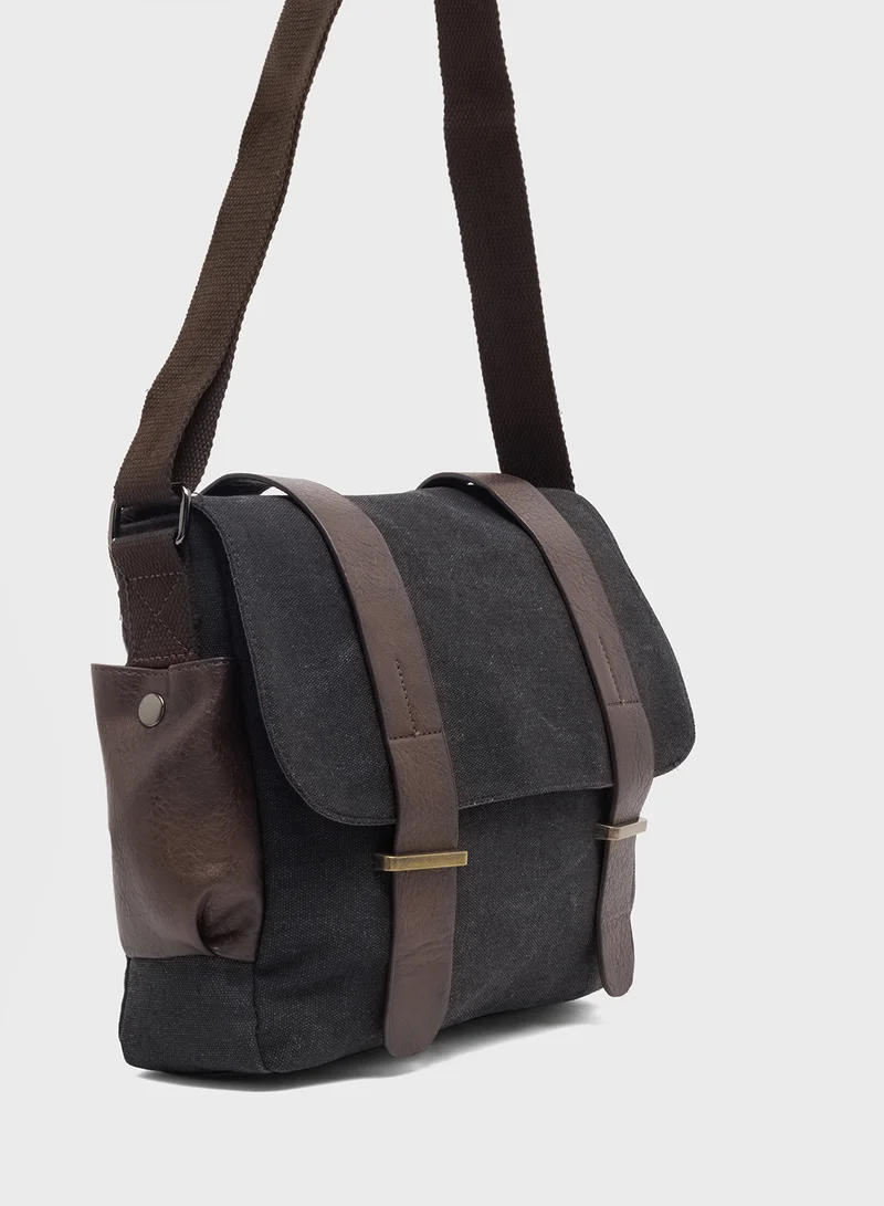 Robert Wood Messenger Bag