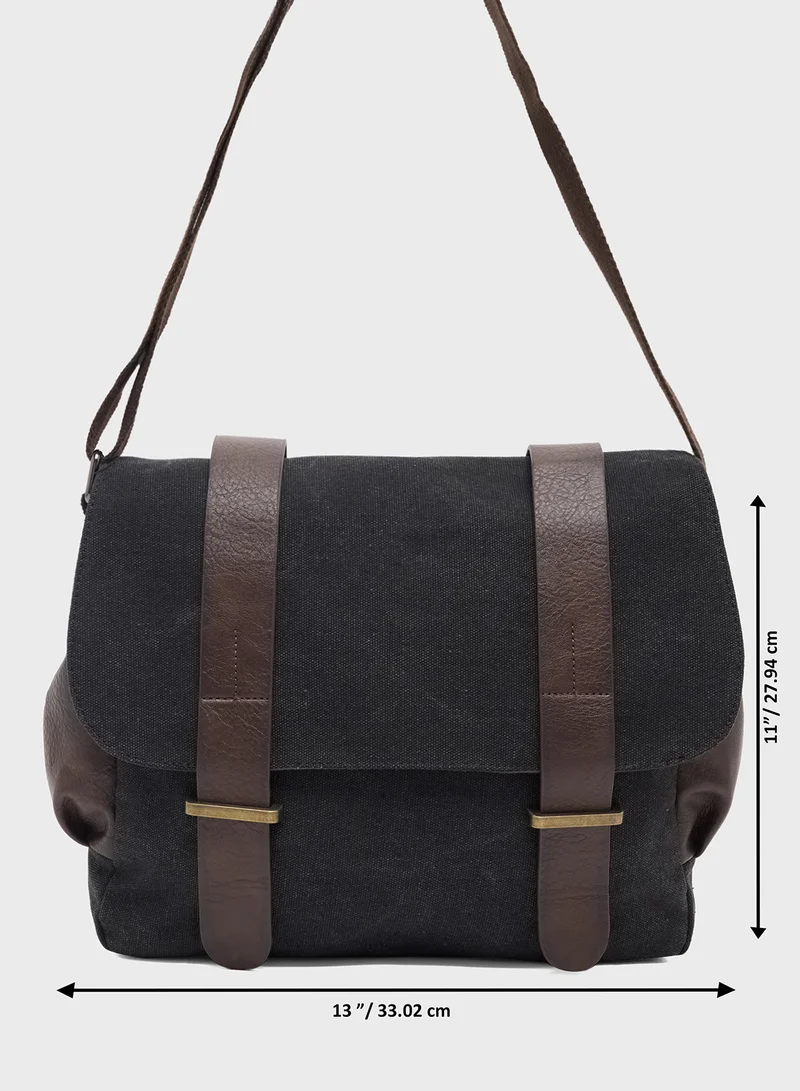 Robert Wood Messenger Bag