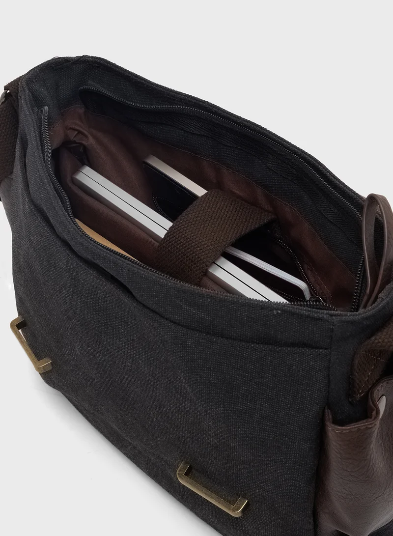 Robert Wood Messenger Bag