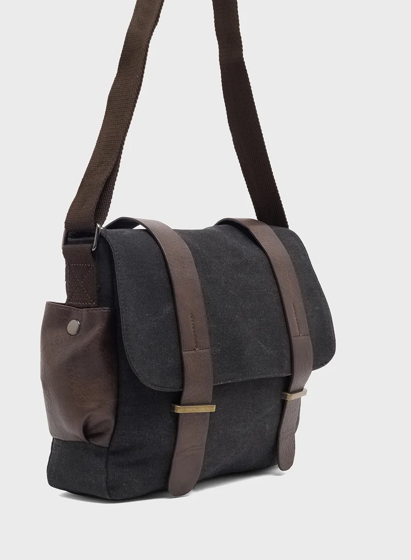 Robert Wood Messenger Bag