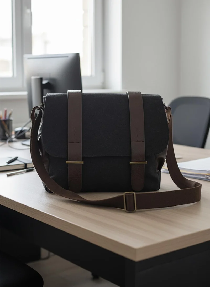 Robert Wood Messenger Bag