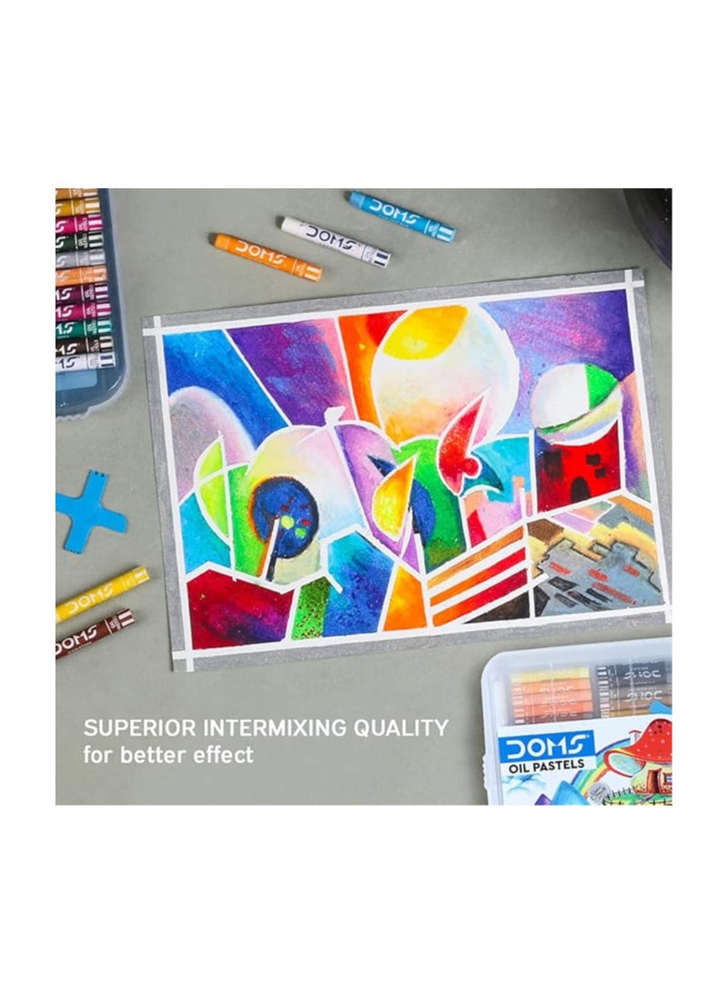 DOMS Doms Oil Pastel 50 Shades Plastic Pack - Image 2