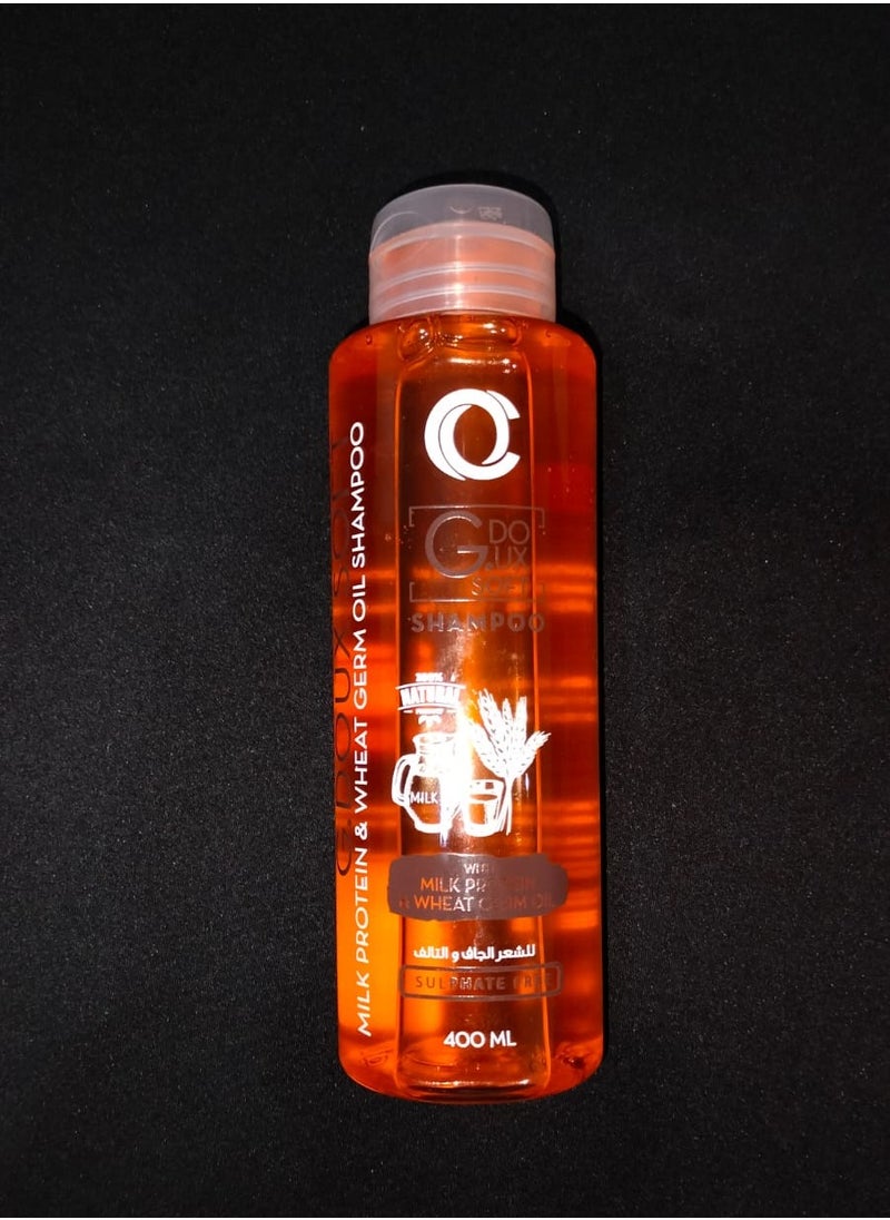 G.DOUX Milk Protein And Wheat Germ Oil Nourishing Shampoo 400ml  - Image 2