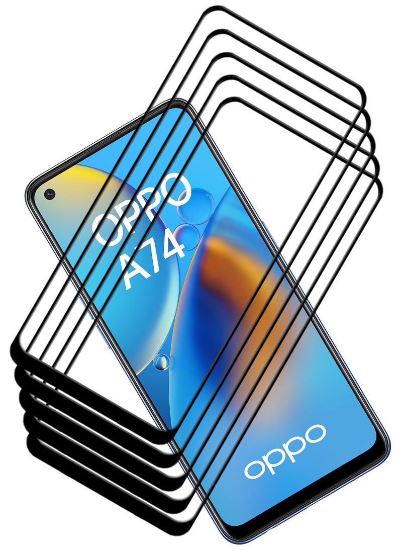 أكاليكس 5 قطع، حماية شاشة،  لهاتف اوبو  A74، جودة ممتازة. - Image 1