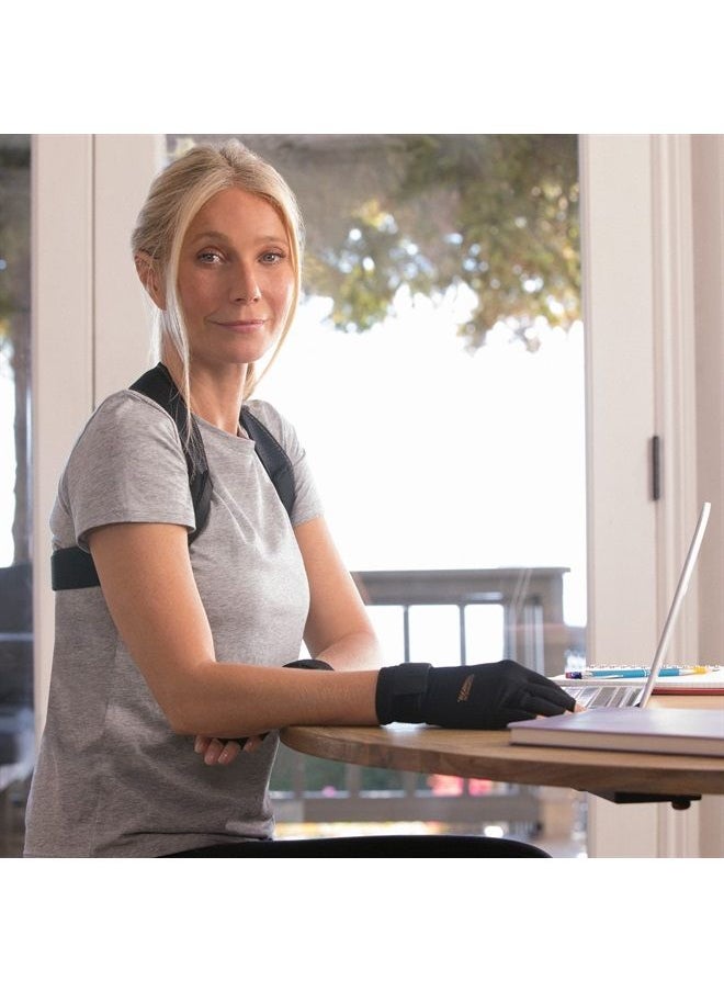 Copper Fit - Health Unisex Posture Support, Adjustable,Black - Image 1