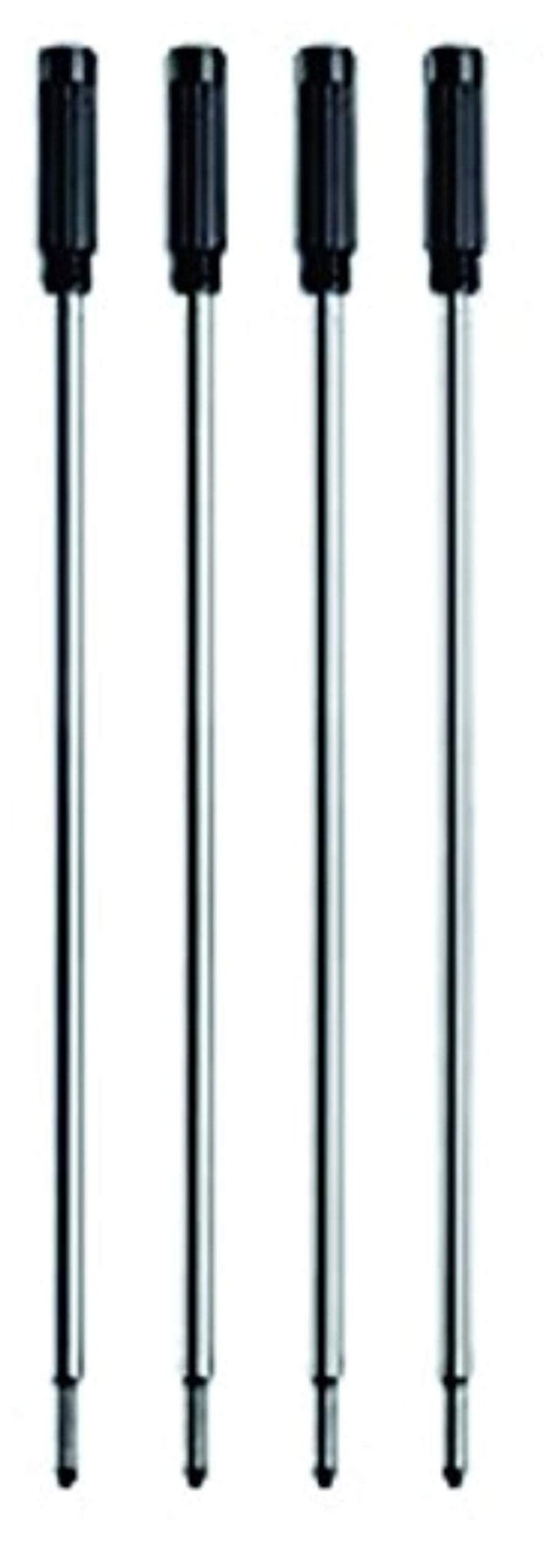IMPRINT Screw Type Black Refills Universal for Ball Pens -Set of 4 - Image 5