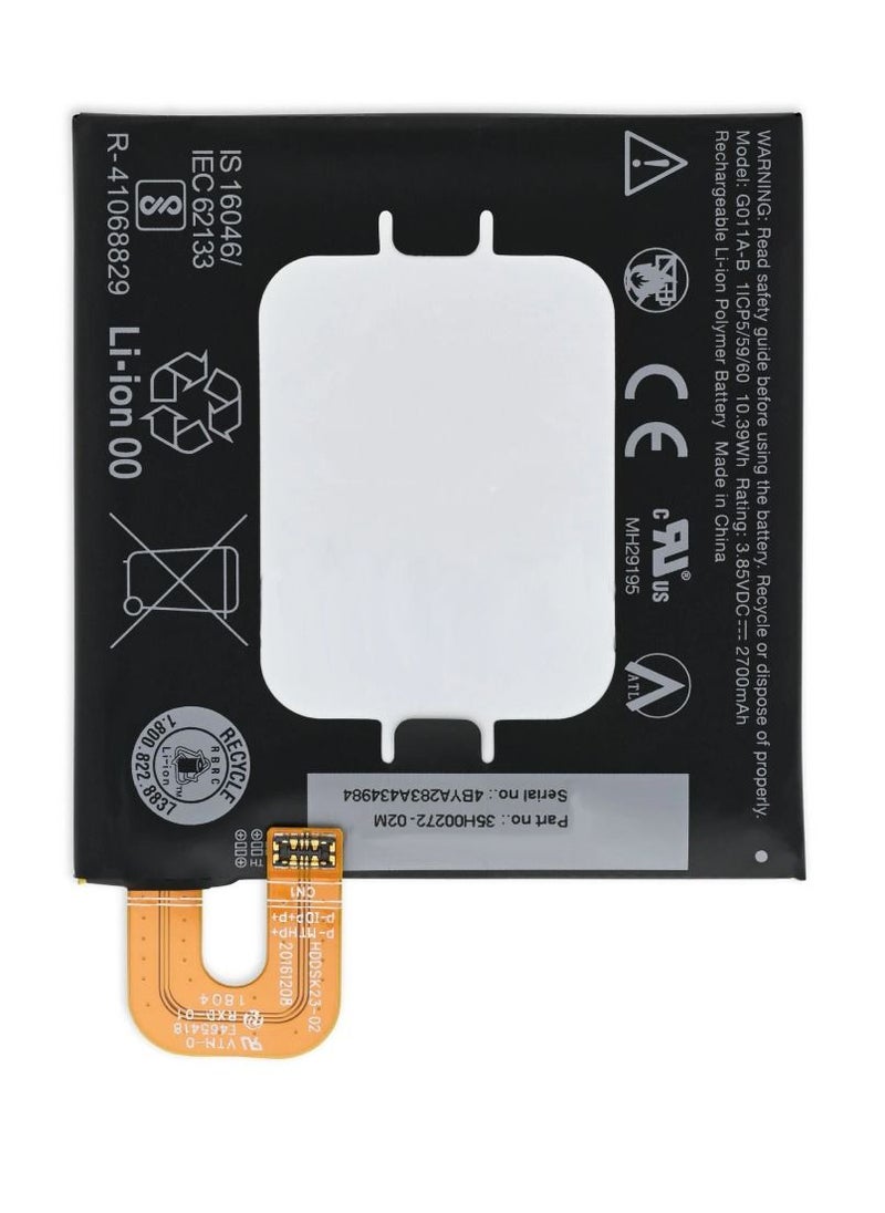 LI-ION - Replacement Battery For Google Pixel 2 Black - Image 1
