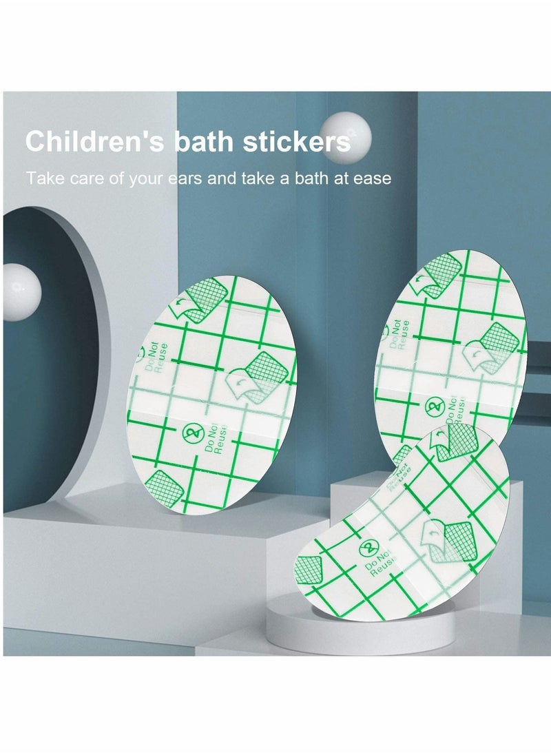 Y&D Waterproof Ear Stickers, Baby Protector, Newborn Protection for Swimming Showering Surfing Snorkeling and Other Water Sports Kids Size（50 Pack）  - Image 3