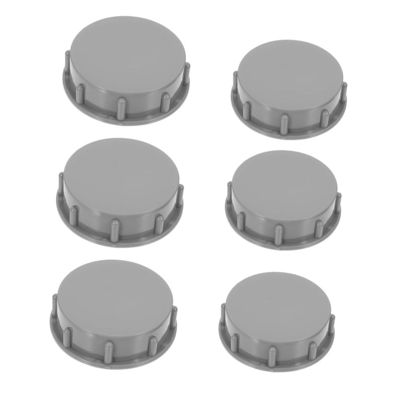 6 Piece Waterproof Drain Plug Caps Set For Kitchen Bathroom Waste Disposal - Image 2