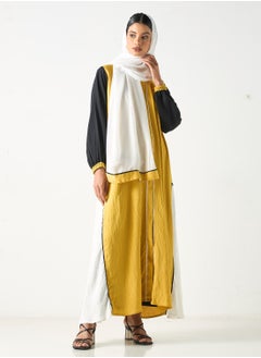 هدية المدينة  عباية بلونين مع الحجاب  - Image 4