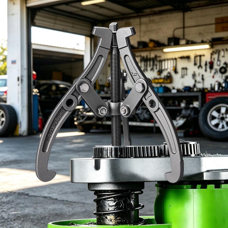 Flywheel Puller Adjustable with Reversible Jaw Heavy Duty Adjustable | Pulley Removal Tool for Gears Bearings Flywheels Engine Hubs TV Car Mechanical Repair - Image 3