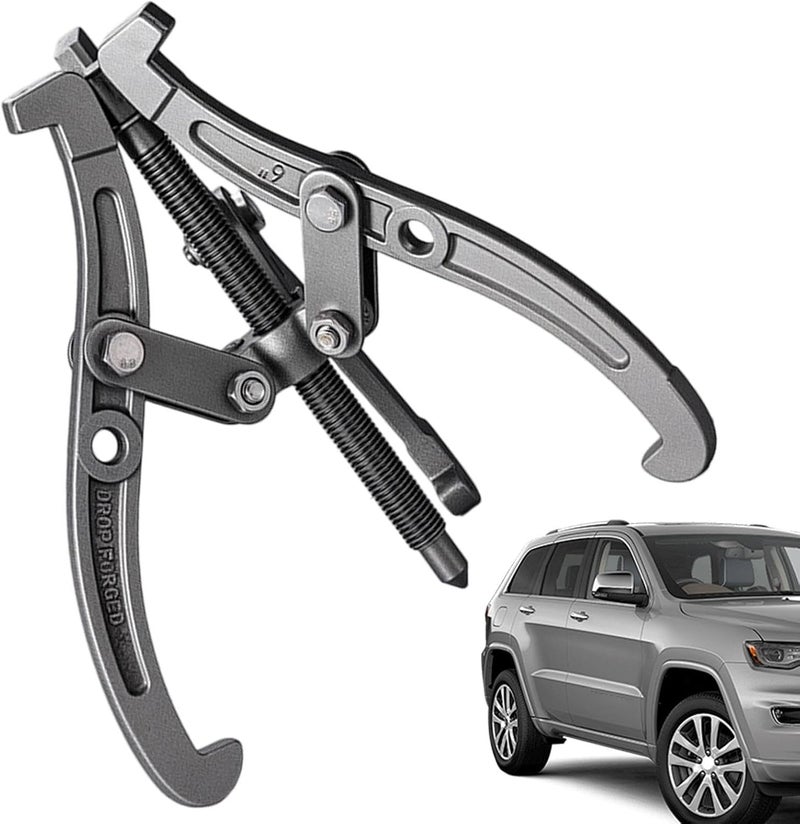 Flywheel Puller Adjustable with Reversible Jaw Heavy Duty Adjustable | Pulley Removal Tool for Gears Bearings Flywheels Engine Hubs TV Car Mechanical Repair - Image 1