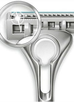 WILKINSON Wilkinson Sword Quattro Titanium Sensitive Refill Razor Blade Cartridges - Cartridges - 8 Count  - Image 4