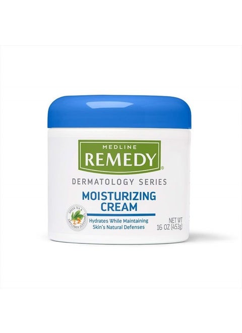 Remedy Dermatology Series Body Cream, for Extremely Dry Skin, Unscented, Botanical Formula, Manuka Honey, Paraben Free, Ceramides, for Dry, Dehydrated Skin, 16 oz (453g) Tub