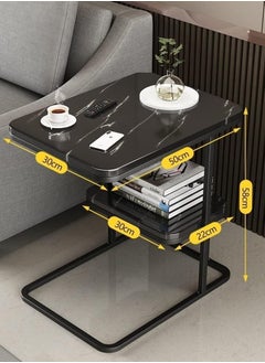 Generic SOFA Side Table, Nightstand Coffee End Table with Storage Shelf for Living Room, Bedroom, Small Spaces  - Image 2