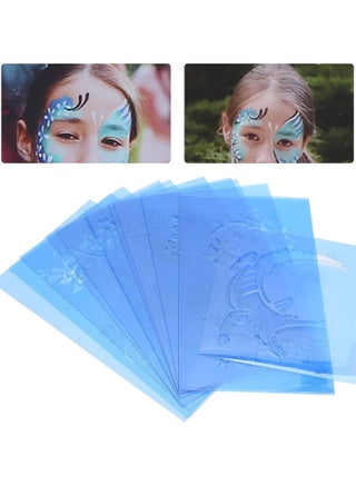 12pcs PET Face Painting Template, Face Paint Stencil, Reusable Face Paint Stencils for Halloween Christmas Party (20 x 12cm per Unit) - pzsku/Z706F98B2E1011FDBCAF6Z/45/1751005596/b5f173b7-0de4-4f7b-ac23-6a694d7ed6d8