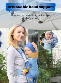 HaveDream Baby Travel Carrier, 4 In 1 Baby Seat Carrier, Reversible Direction (Blue)  - Image 2
