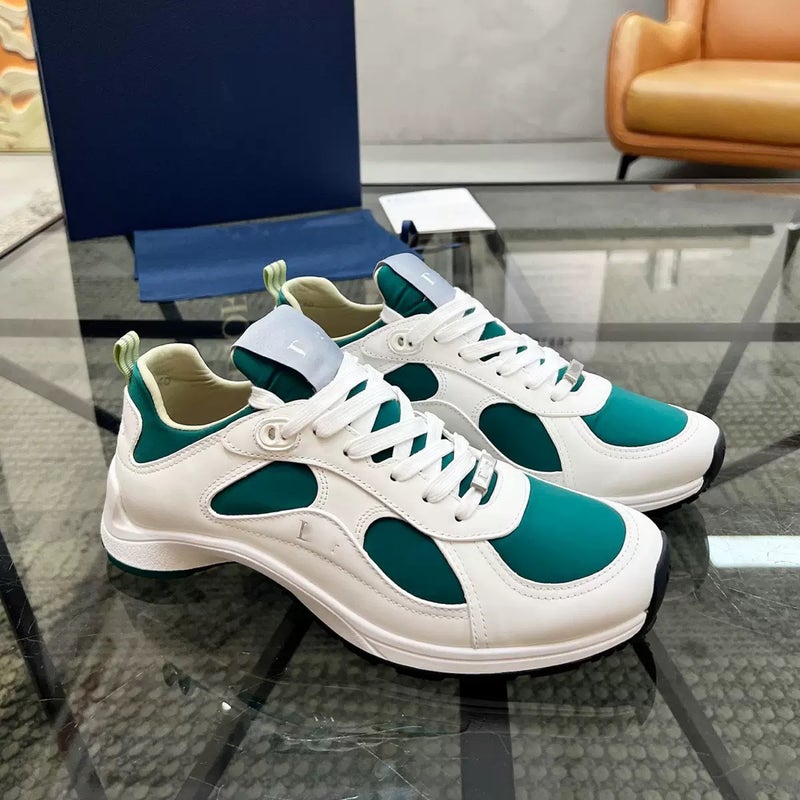 D Brand 44 Letter Thick-Soled Dad Shoes Breathable Sports Casual Couple Style All-Season Shoes Trendy Shoes Unisex Running Shoes - Image 1