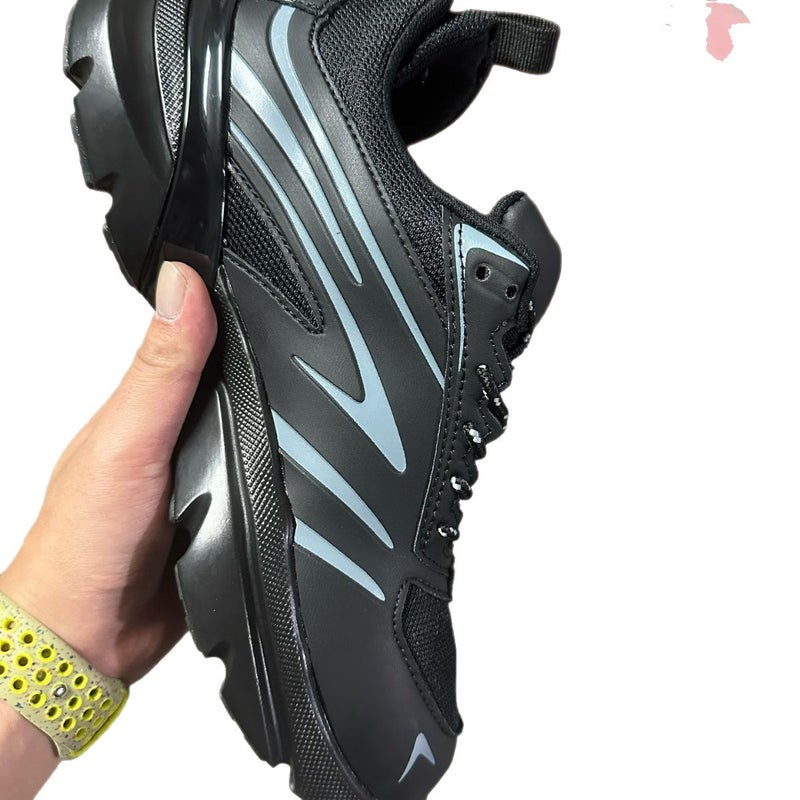 D Brand 44 Letter Thick-Soled Dad Shoes Breathable Sports Casual Couple Style All-Season Shoes Trendy Shoes Unisex Running Shoes - Image 3