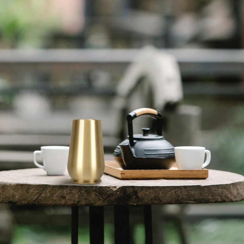 1pc Copper Tea Ceremony Incense Copper Storage Cylinder - Image 4