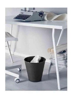 Generic Two waste baskets in black and white  - Image 3