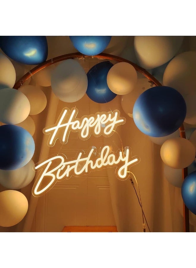توشيونيكس لافتة عيد ميلاد سعيد LED من النيون، إضاءة LED معلقة من الأكريليك باللون الأبيض الدافئ، إضاءة حفلات LED، خلفية للمناسبات وديكور عيد الميلاد، مصباح للحائط وديكور كشك الصور 45 × 28 سم - Image 3