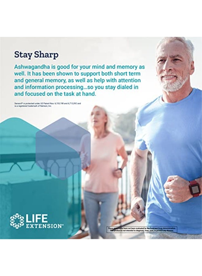 Life Extension Optimized Ashwagandha, 60 Vegetarian Capsules (125 mg per Capsule) - Image 3