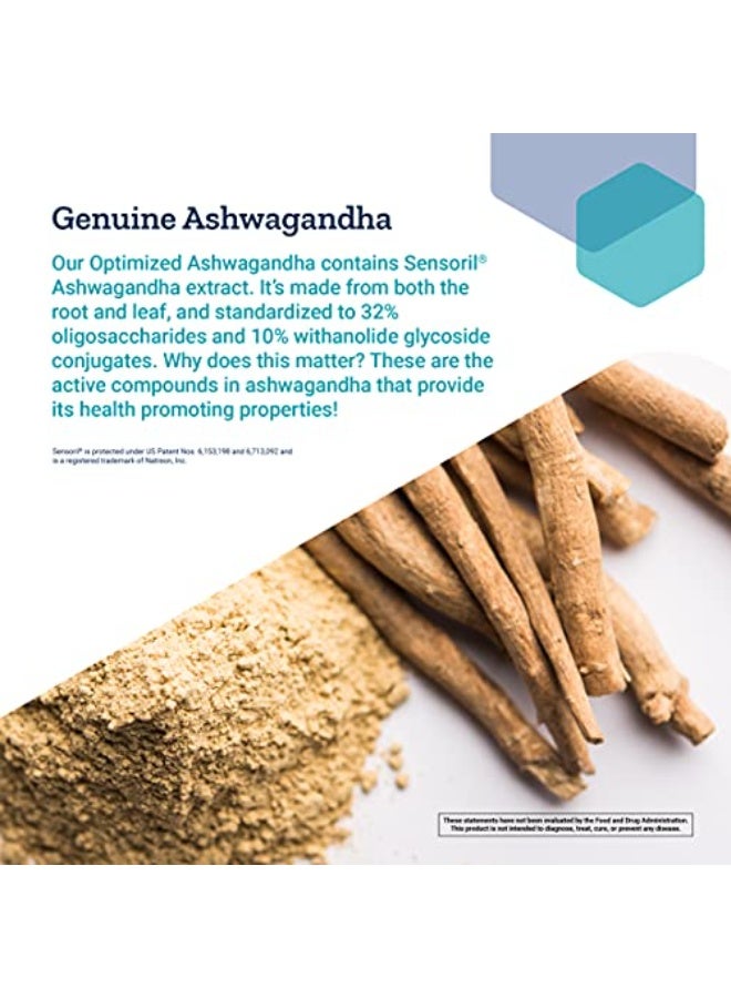 Life Extension Optimized Ashwagandha, 60 Vegetarian Capsules (125 mg per Capsule) - Image 4