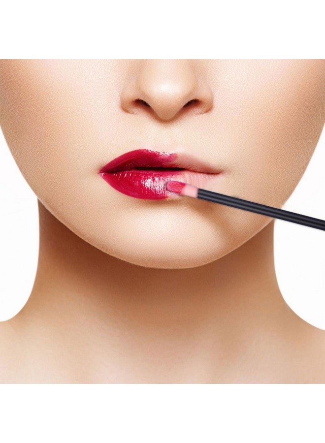 BTYMS 200Pcs Disposable Lip Applicators Lip Makeup Brushes Lip Gloss Applicators Lipstick Wands Beauty Tool Kits  - Image 4