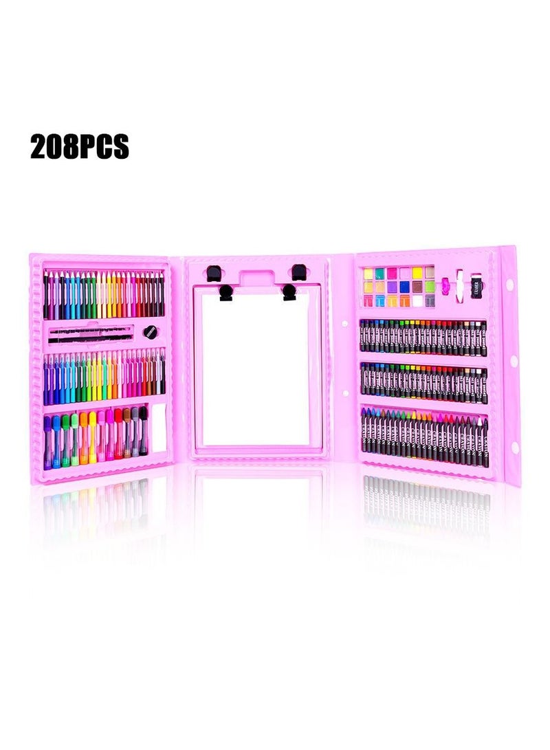 176 Sets Drawing Board Set Colored Pencil Crayon Watercolors Pens With Drawing Toys Kids School Supplies For Children - Image 1