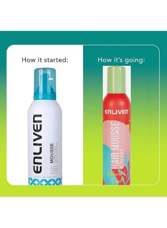 إنليفين رغوة لتصفيف الشعر ذا ليفاين بتثبيت فائق من انليفن، 300 ملليلتر - Image 4