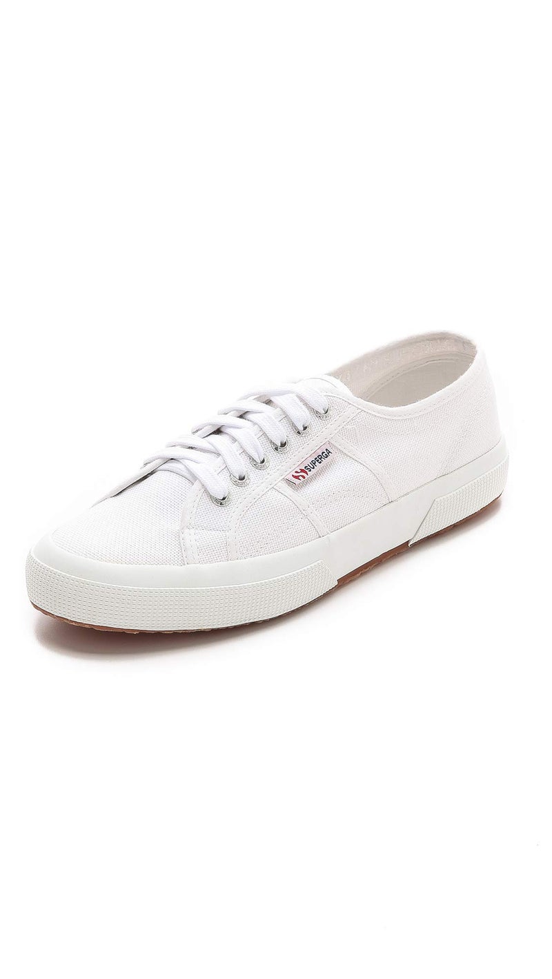 Superga unisex adult S000010 Sneaker, White, 5 Women 3.5 Men US - Image 1