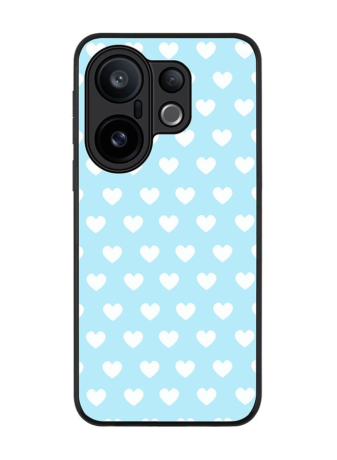 Stylizedd For vivo X200 FE / S30 Pro mini Case,Slim fit Camera Protection, Shockproof Thin Phone cover  - Baby Blue Hearts