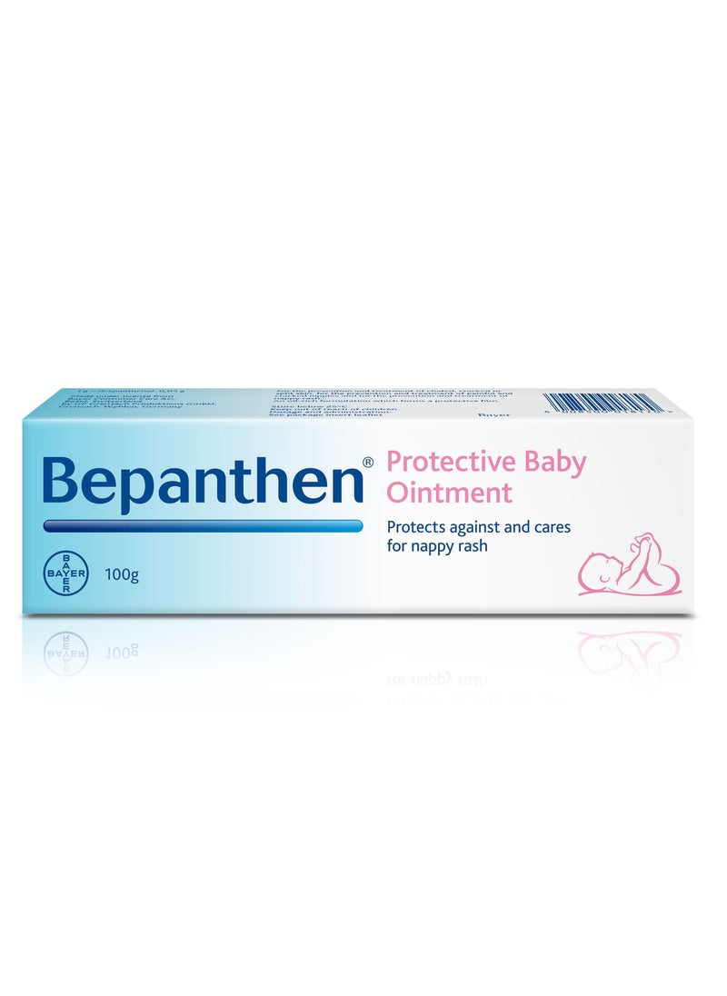 Bepanthen Protective Baby Ointment For Nappy Rash 100g 