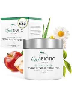 Toner Pads for Face  Exfoliating Face Wipes for All Skin Types  Apple Cider Vinegar Green Tea 60 Pads