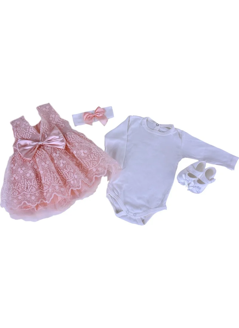 Çantaland Cheerleader Dress Set Newborn - Hospital Discharge and Mawlud Suit (0-6 Months)